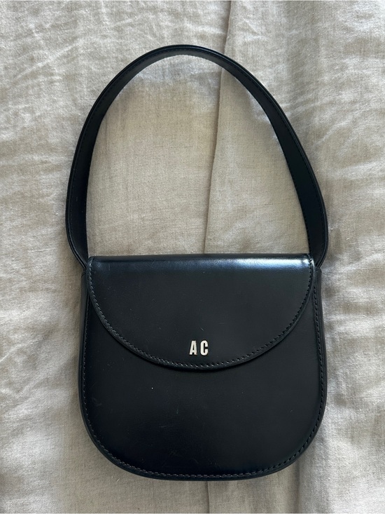 Handbags - Black Leather Shoulder Bag